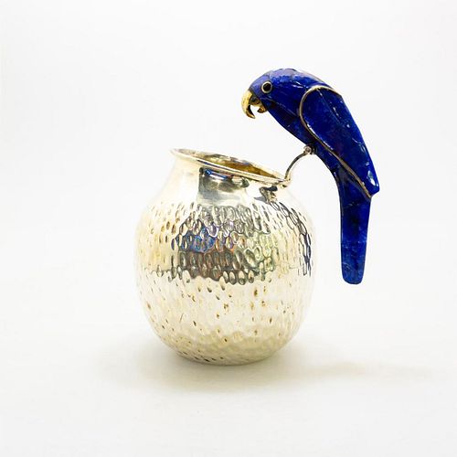 TAXCO SILVER PITCHER WITH PARROT 399976