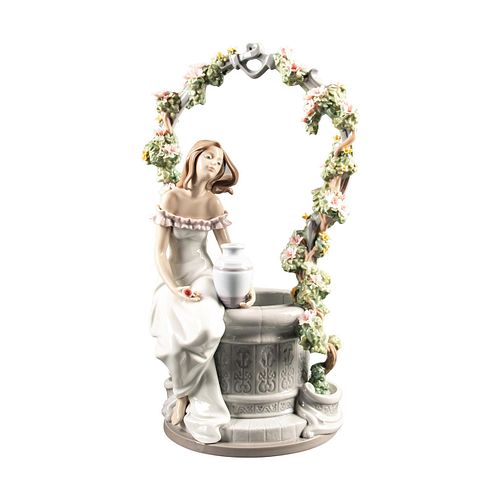 LLADRO FIGURINE A WISH FOR LOVE 399a53