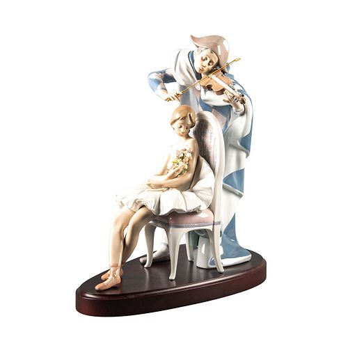 LLADRO FIGURE GROUP JESTERS SERENADE 399a56