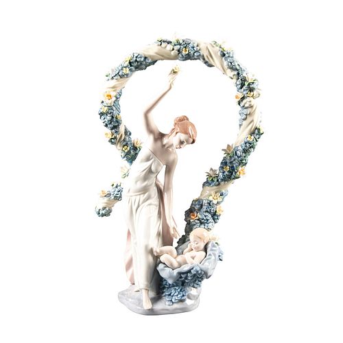 LLADRO LARGE FIGURAL GROUP REBIRTH 399a9f