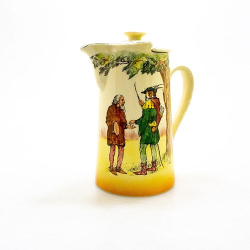 ROYAL DOULTON PITCHER WITH LID, UNDER