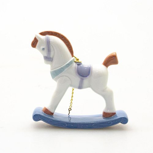 LLADRO FIGURE ORNAMENT. ROCKING HORSE