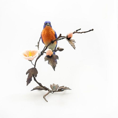 BOEHM PORCELAIN FIGURINE SONGBIRDFeatures