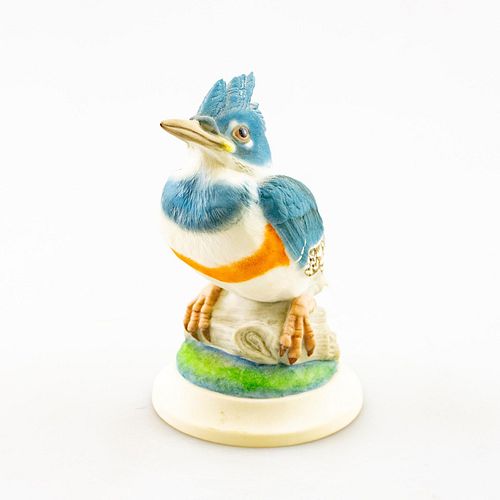 BOEHM FIGURINE FLEDGLING KINGFISHER 399d4f