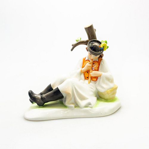 ZSOLNAY HUNAGRIAN PORCELAIN FIGURINE,