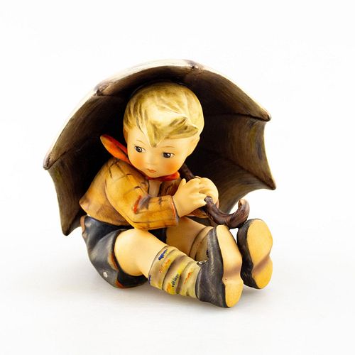 GOEBEL HUMMEL FIGURINE, UMBRELLA BOY