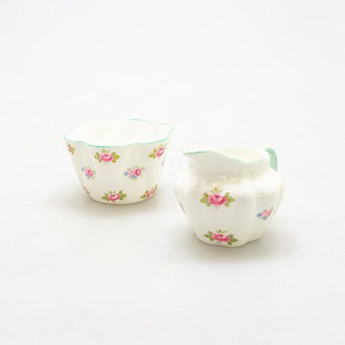 SHELLEY BONE CHINA CREAMER SUGAR 399e75