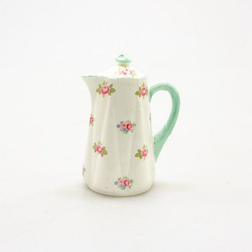 SHELLEY BONE CHINA HOT WATER JUG TEAPOT