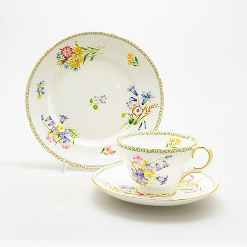 SHELLEY BONE CHINA HENLEY TEA TRIO