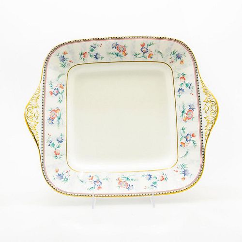 WEDGWOOD SUNBURST SQUARE HANDLED CAKE