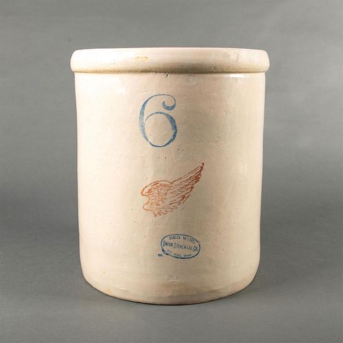 RED WING STONEWARE 6 GALLON WING