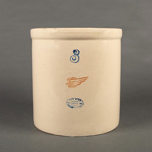 RED WING STONEWARE 3 GALLON WING