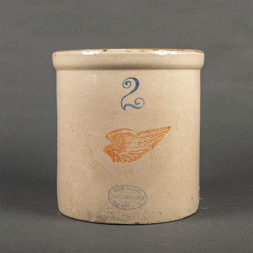 RED WING STONEWARE 2 GALLON WING
