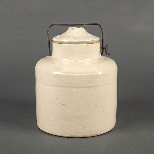 WEIR STONEWARE LARGE CANNING JAR 399f47