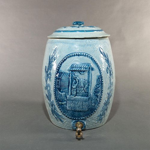 ROBINSON CLAY SMALL BLUE STONEWARE