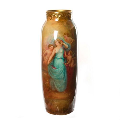 ROYAL DOULTON NEOCLASSICAL VASE