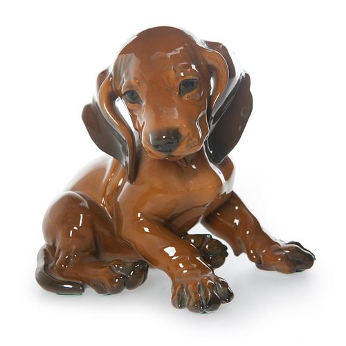 ROSENTHAL ART DECO CERAMIC DACHSHUND 399fb9