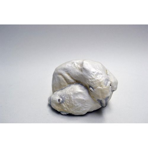 BOEHM PORCELAIN POLAR BEARS IN 399fe4