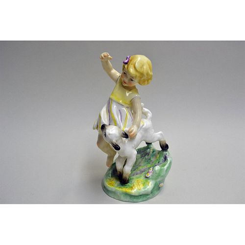 ROYAL WORCESTER APRIL GIRL CHILD 399fe7