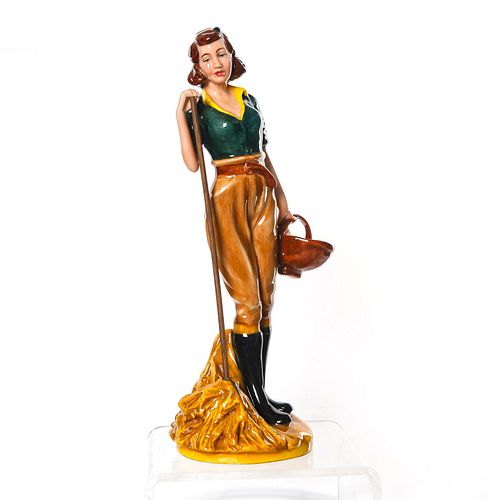 ROYAL DOULTON FIGURINE, LAND GIRL