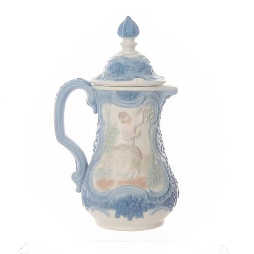 LLADRO MINI JARRO ROCOCO VASE WITH