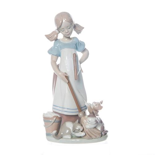 LLADRO FIGURINE 5232 PLAYFUL KITTENS 39a13e