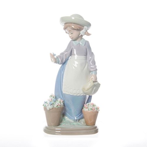 LLADRO FIGURINE 5543 HELLO FLOWERS 39a149