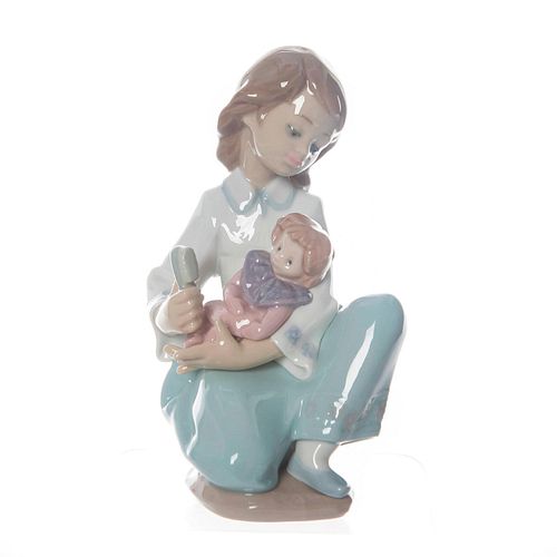 LLADRO FIGURINE 5990 THOUGHTFUL 39a156