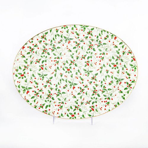 ARGYLE FINE BONE CHINA LARGE HOLLY LEAVES