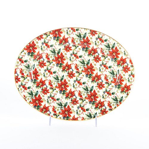 ARGYLE FINE BONE CHINA SMALL POINSETTIA