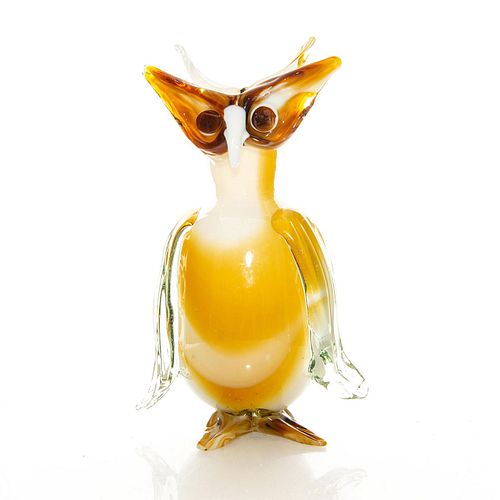 MURANO GLASS SCULPTURE OF AN WISE