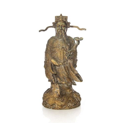 CHINESE BRONZE SCULPTURE SANXING 39a453