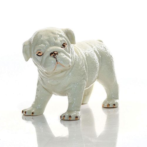 LENOX DOG FIGURINE BULLDOG PUPPYCream 39a753