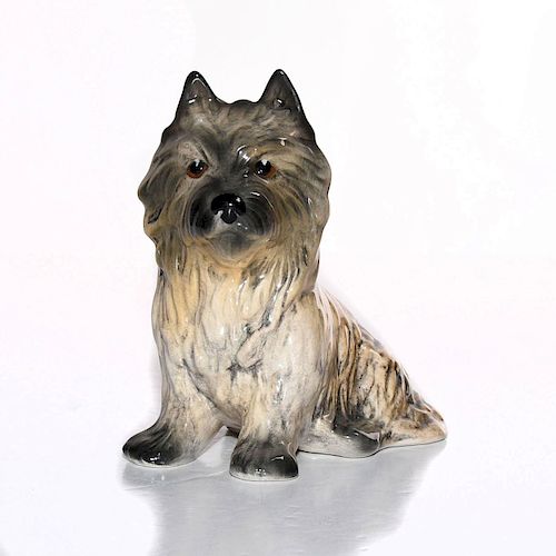 SYLVAC CERAMICS CAIRN TERRIER DOG FIGURINEStamped