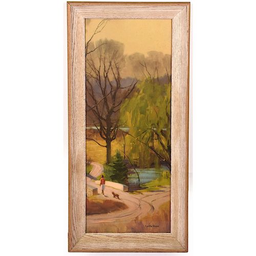 HARRY LEITH ROSS FRAMED ART PRINTWoman 39a864