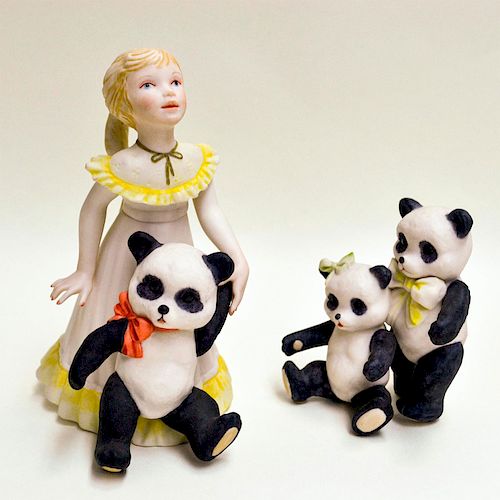 CYBIS PORCELAIN GOLDILOCKS AND PANDA