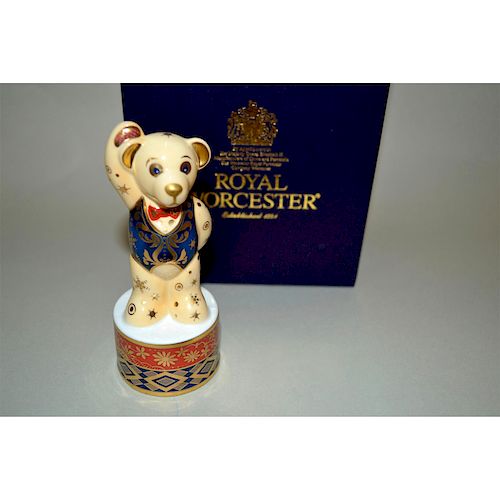 ROYAL WORCESTER PRINCE REGENT TEDDY 39a8b2