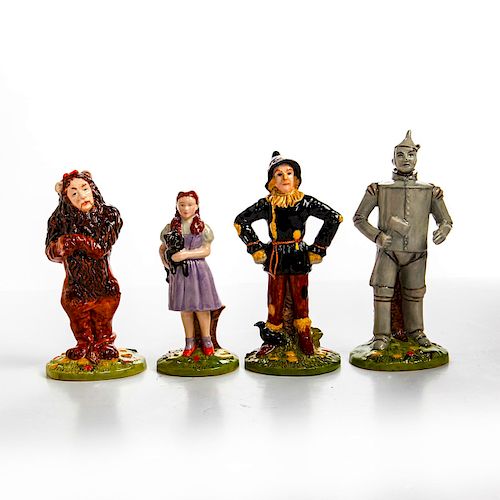 4 ROYAL DOULTON WIZARD OF OZ FIGURINESTinman  39a993