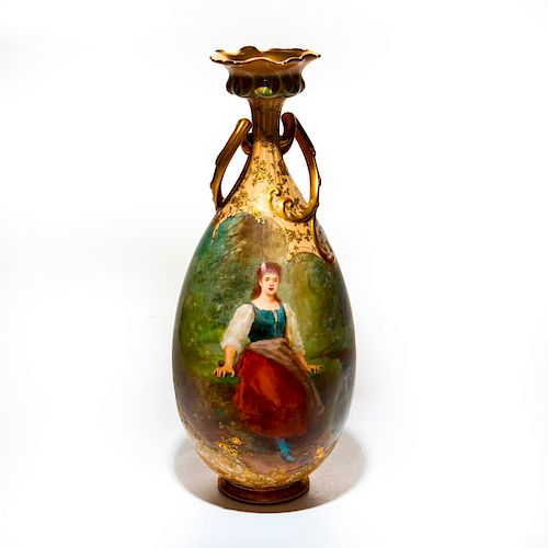 DOULTON BURSLEM VASE, THIS IS THE MAIDEN