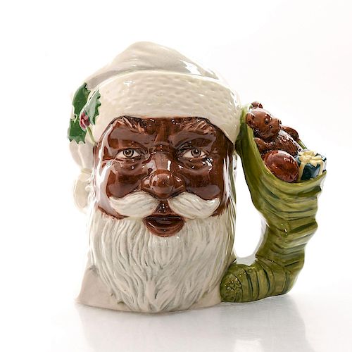 LG DOULTON CHARACTER JUG SANTA 39aa21