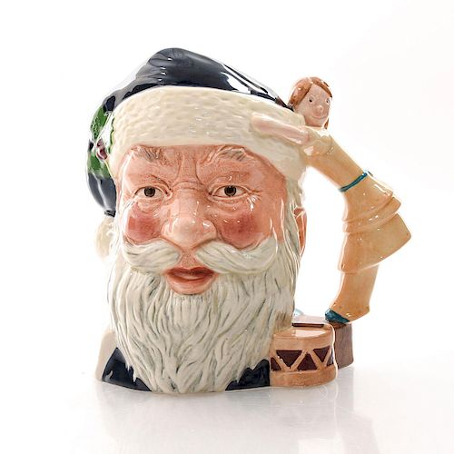 LG DOULTON CHARACTER JUG SANTA 39aa30