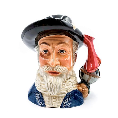 LG DOULTON CHARACTER JUG, SIR WALTER