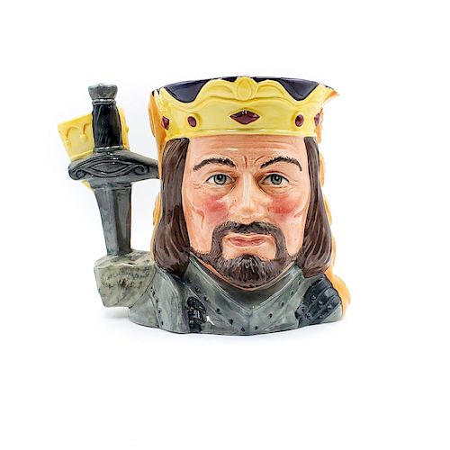 ROYAL DOULTON 2 SIDED JUG KING ARTHUR