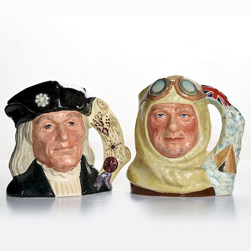 2 LARGE ROYAL DOULTON EXPLORER CHARACTER