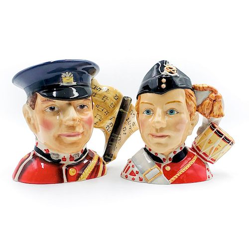 2 MD ROYAL DOULTON CHARACTER JUGS  39aaf3