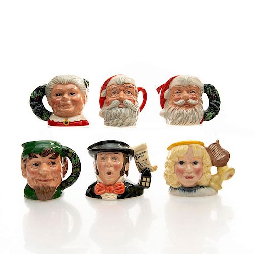 6 MINI ROYAL DOULTON CHARACTER 39aafa