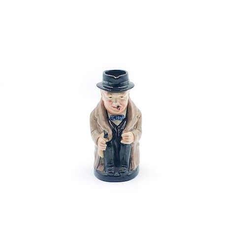 SMALL ROYAL DOULTON TOBY JUG, WINSTON