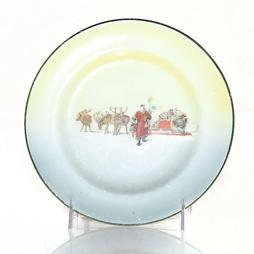 ROYAL DOULTON CHRISTMAS PLATERare, Santa