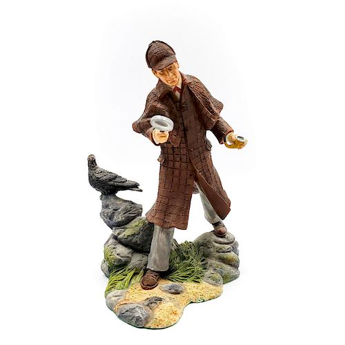 ROYAL DOULTON SCULPTURE SHERLOCK 39abed