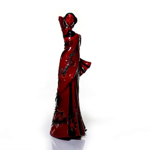 ROYAL DOULTON FLAMBE FIGURINE,